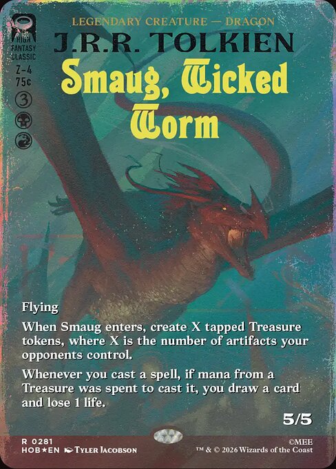 Smaug, Wicked Worm - The Hobbit