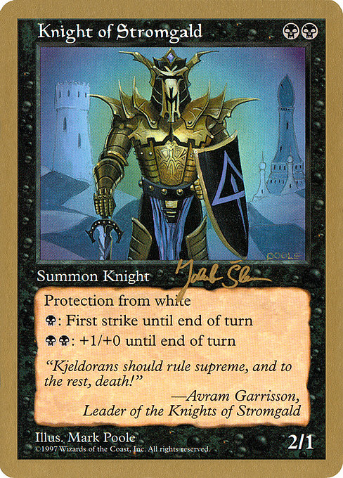 Knight of Stromgald - World Championship Decks 1997