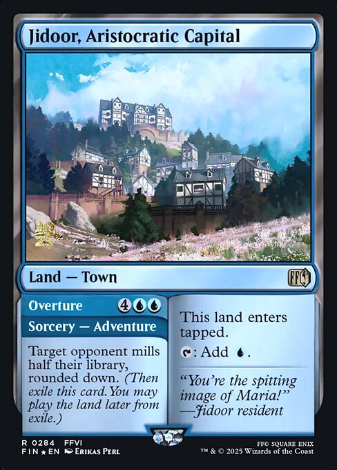 Jidoor, Aristocratic Capital // Overture - Final Fantasy Promos