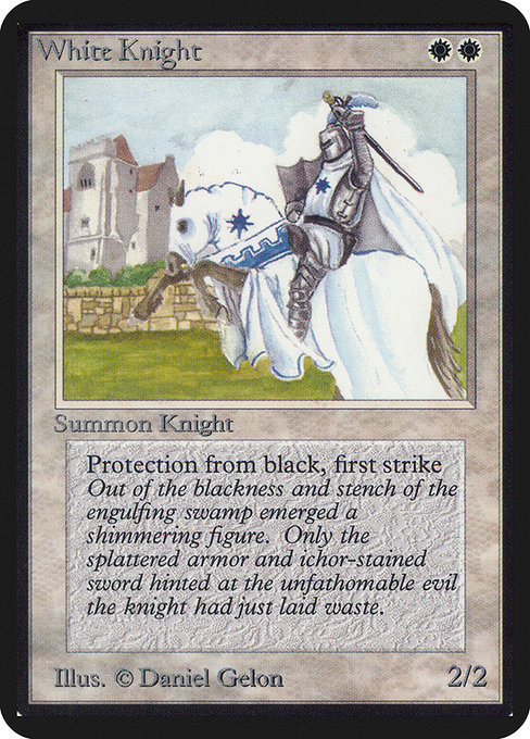 White Knight - Limited Edition Alpha