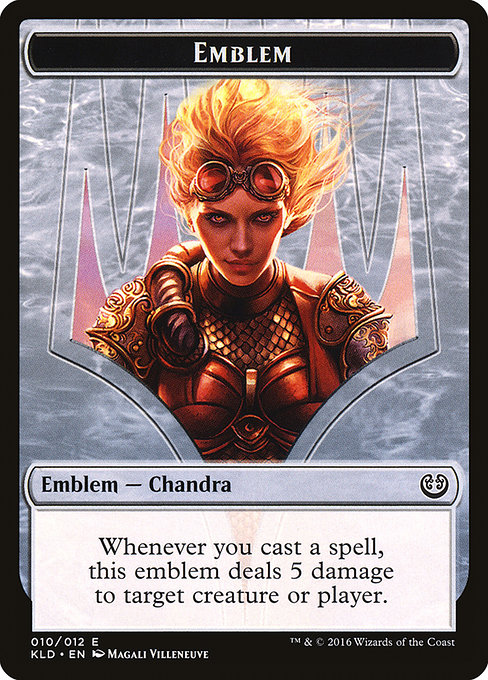 Chandra, Torch of Defiance Emblem - Kaladesh Tokens