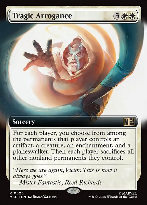 Tragic Arrogance - Marvel Super Heroes Commander - Extended Art