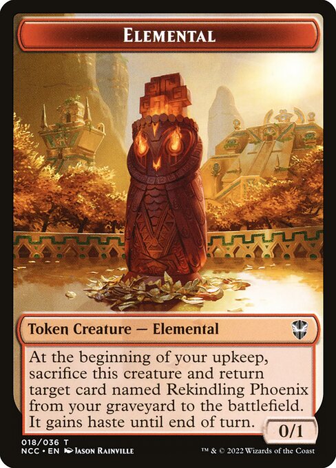 Elemental - New Capenna Commander Tokens