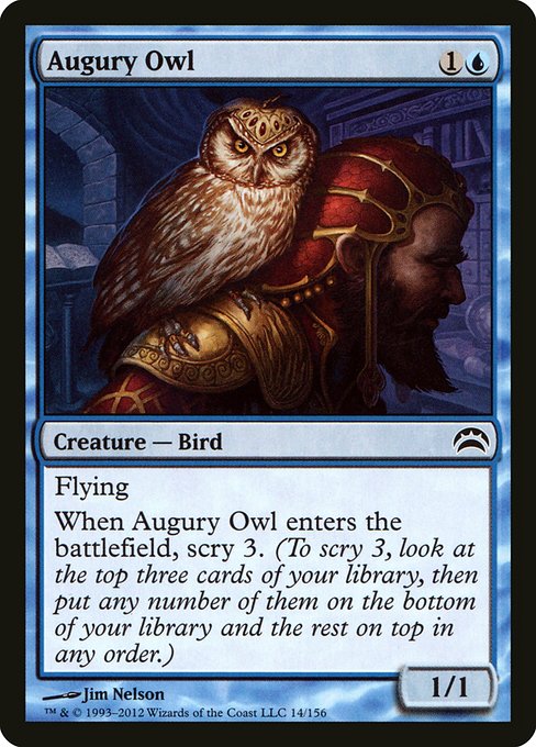 Augury Owl - Planechase 2012