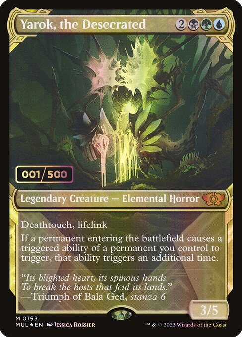 Yarok, the Desecrated - Multiverse Legends - Double Rainbow, Showcase