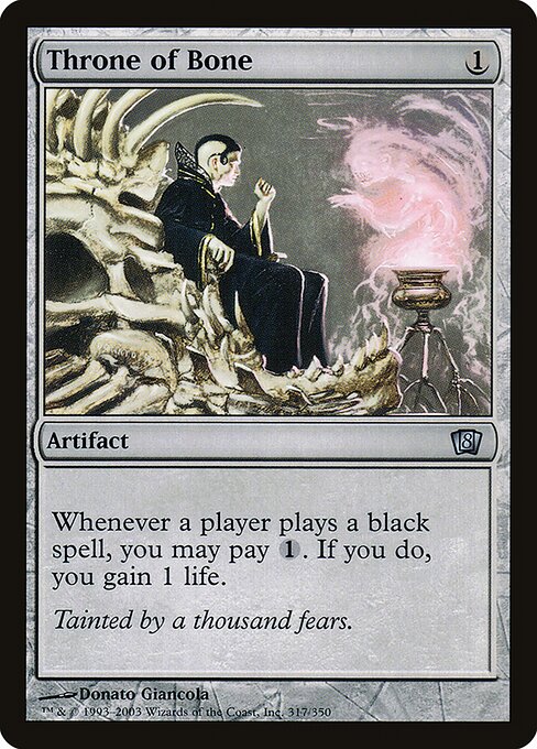 Throne of Bone - Eighth Edition - Promo Foil