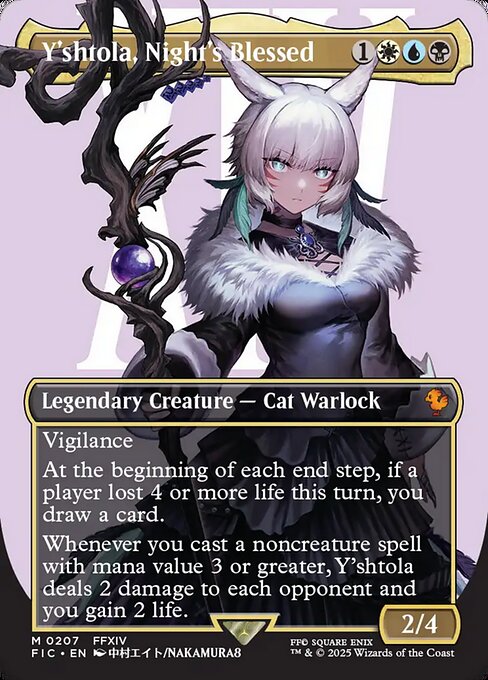 Y'shtola, Night's Blessed - Final Fantasy Commander