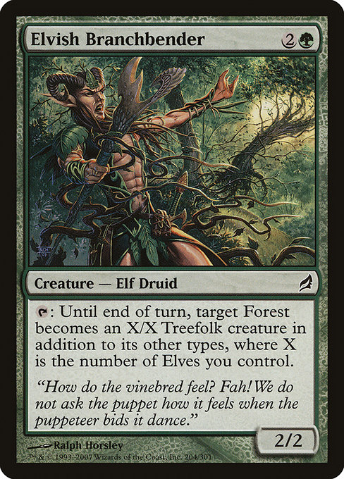 Elvish Branchbender - Lorwyn