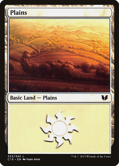 Plains - Commander 2015