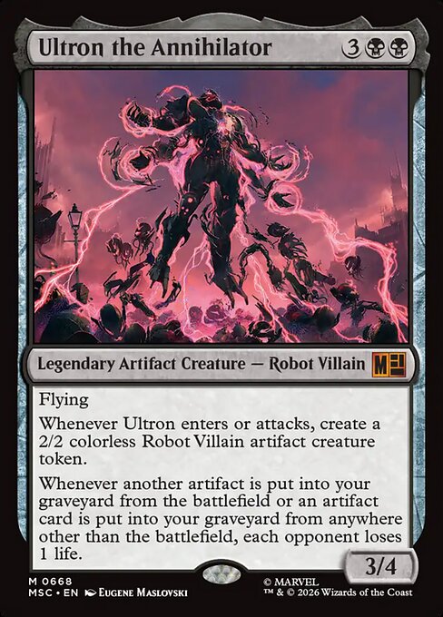 Ultron the Annihilator - Marvel Super Heroes Commander