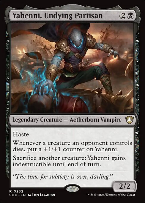 Yahenni, Undying Partisan - Secrets of Strixhaven Commander