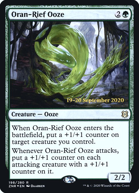 Oran-Rief Ooze - Zendikar Rising Promos