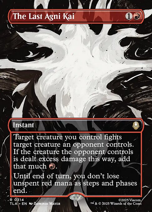 The Last Agni Kai - Avatar: The Last Airbender - Borderless