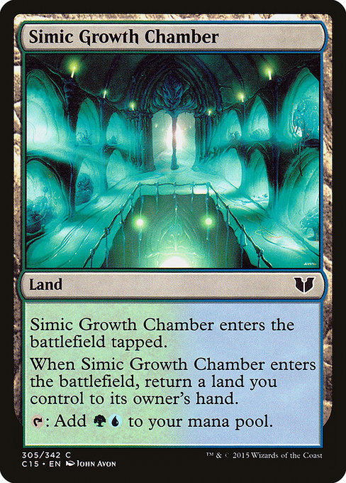 Simic Growth Chamber - Commander 2015