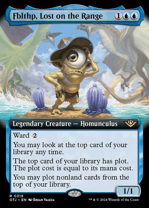 Fblthp, Lost on the Range - Outlaws of Thunder Junction - Extended Art