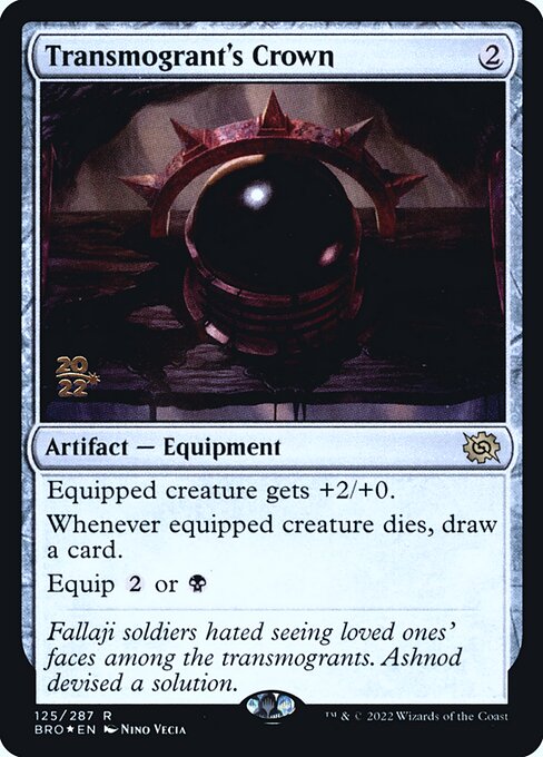 Transmogrant's Crown - The Brothers' War Promos