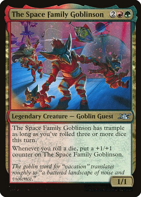 The Space Family Goblinson - Unfinity - Galaxy Foil