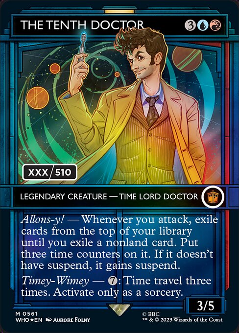 The Tenth Doctor - Doctor Who - Double Rainbow