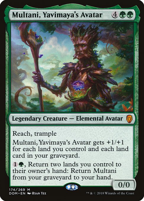 Multani, Yavimaya's Avatar - Dominaria