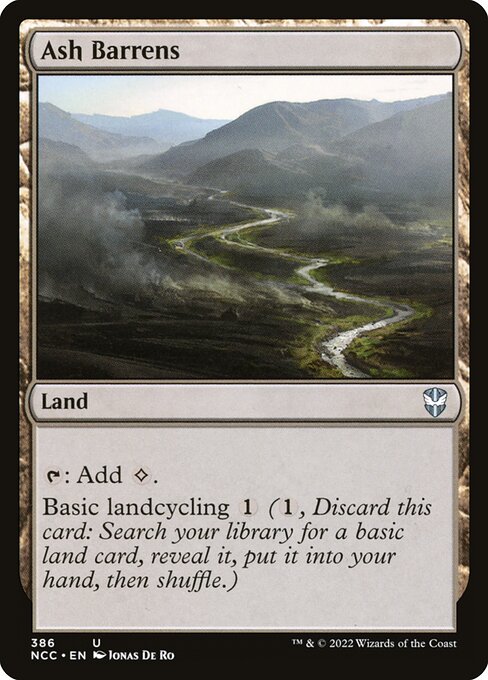 Ash Barrens - New Capenna Commander