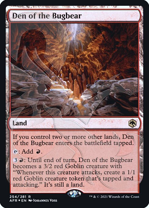 Den of the Bugbear - Adventures in the Forgotten Realms Promos - Promo Foil
