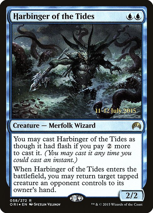 Harbinger of the Tides - Magic Origins Promos - Promo Foil
