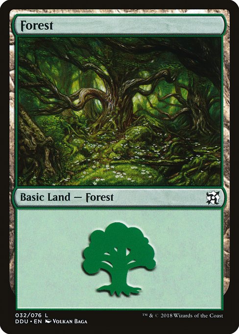 Forest - Duel Decks: Elves vs. Inventors