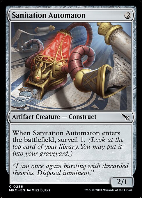 Sanitation Automaton - Murders at Karlov Manor