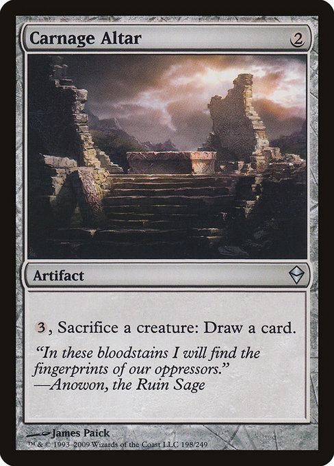 Carnage Altar - Zendikar