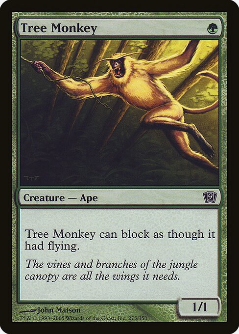 Tree Monkey - Ninth Edition - Promo Foil