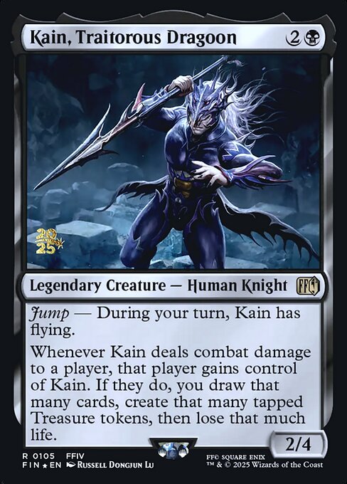 Kain, Traitorous Dragoon - Final Fantasy Promos