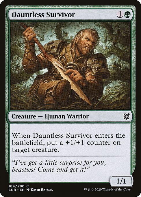 Dauntless Survivor - Zendikar Rising