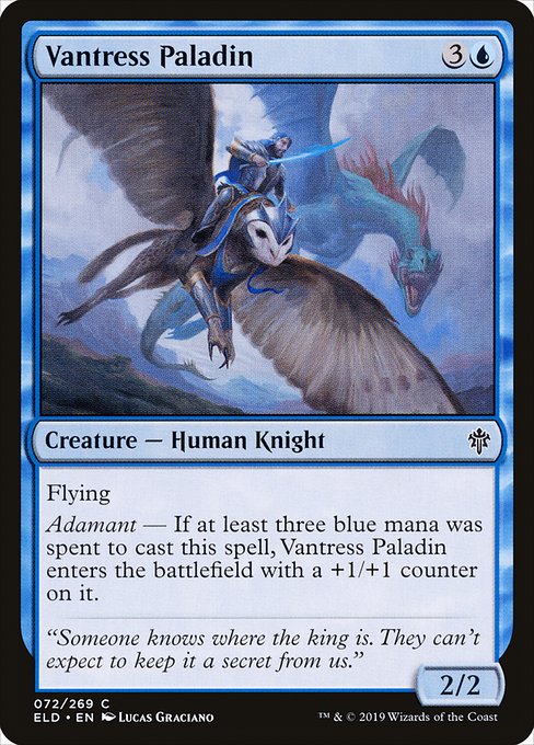 Vantress Paladin - Throne of Eldraine