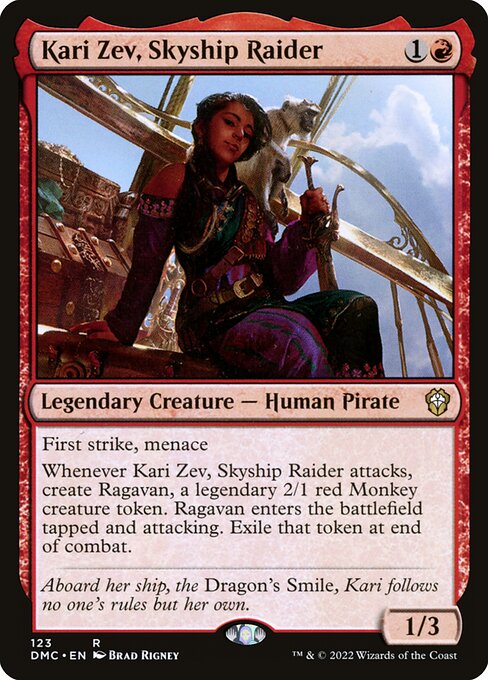 Kari Zev, Skyship Raider - Dominaria United Commander