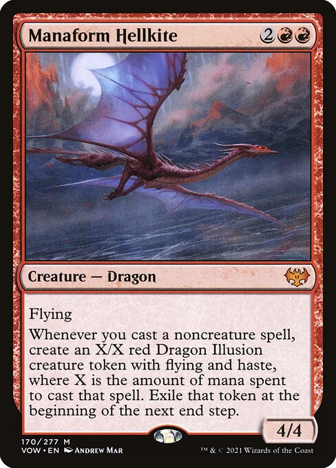 Manaform Hellkite - Innistrad: Crimson Vow