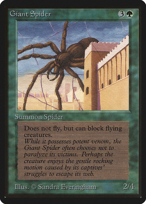 Giant Spider - Limited Edition Beta