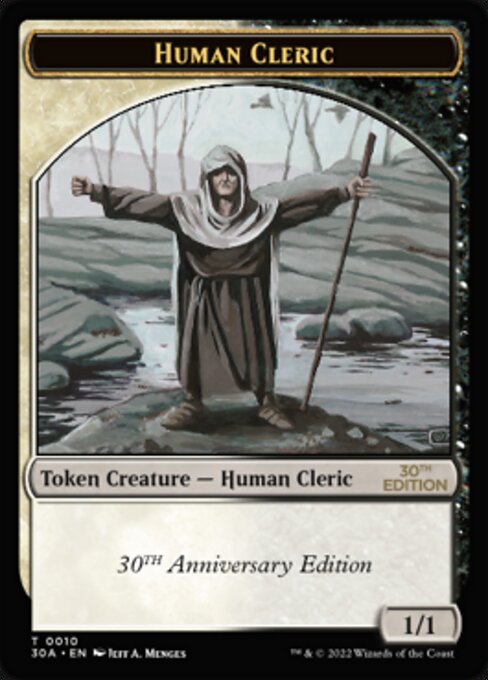 Human Cleric - 30th Anniversary Edition Tokens