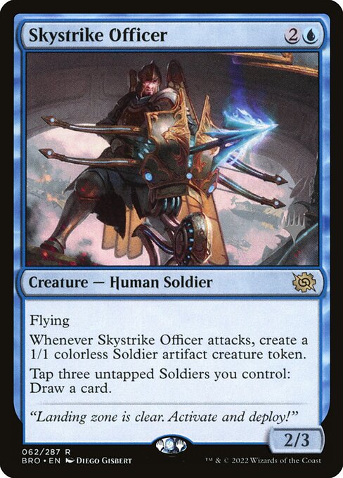 Skystrike Officer - The Brothers' War Promos