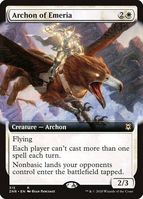 Archon of Emeria - Zendikar Rising