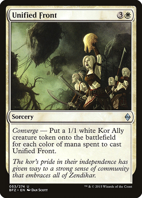 Unified Front - Battle for Zendikar