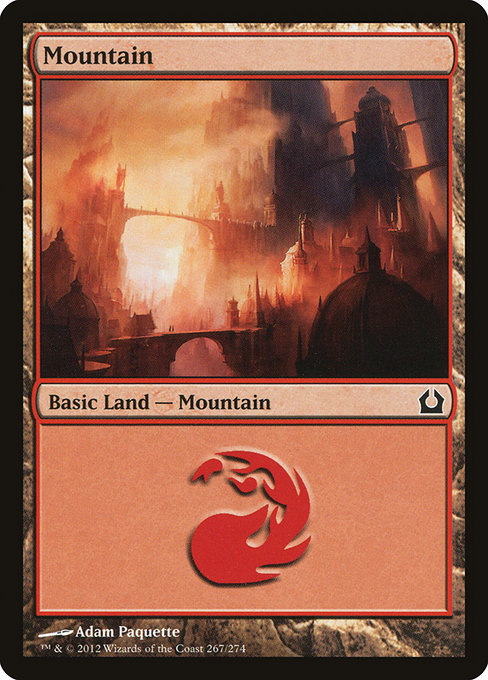Mountain - Return to Ravnica