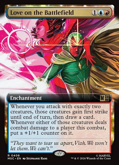 Love on the Battlefield - Marvel Super Heroes Commander - Extended Art