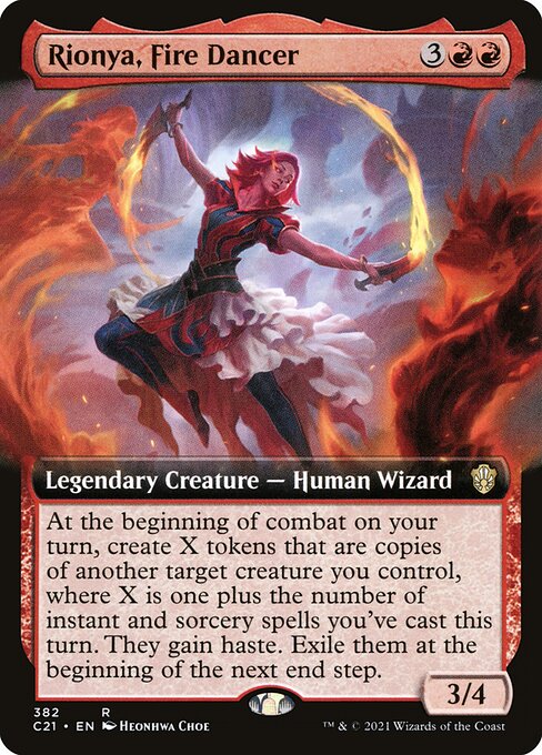 Rionya, Fire Dancer - Commander 2021