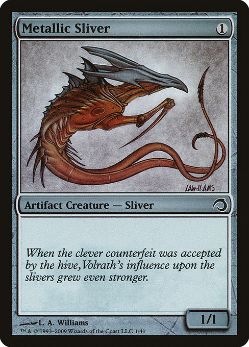 Metallic Sliver - Premium Deck Series: Slivers - Promo Foil