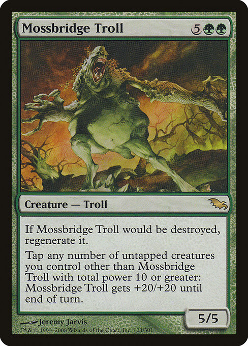 Mossbridge Troll - Shadowmoor