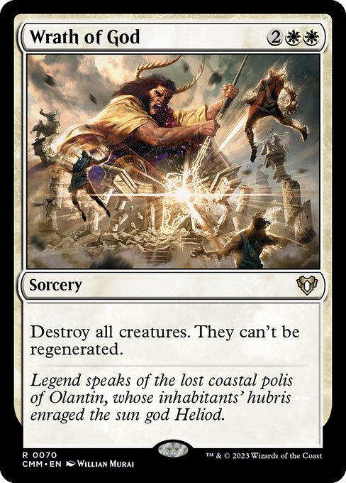 Wrath of God - Commander Masters