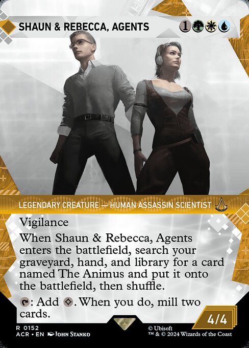Shaun & Rebecca, Agents - Assassin's Creed - Showcase