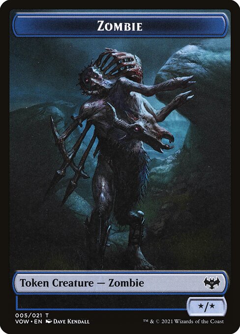 Zombie - Innistrad: Crimson Vow Tokens