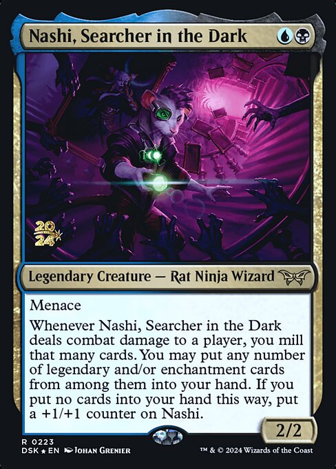 Nashi, Searcher in the Dark - Duskmourn: House of Horror Promos