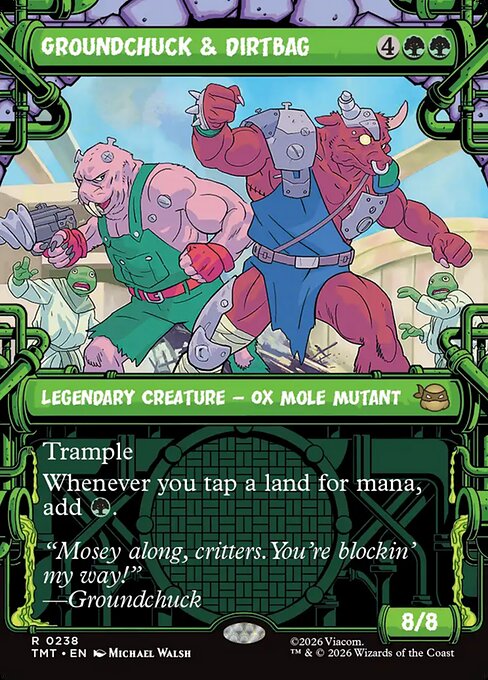 Groundchuck & Dirtbag - Teenage Mutant Ninja Turtles - Showcase